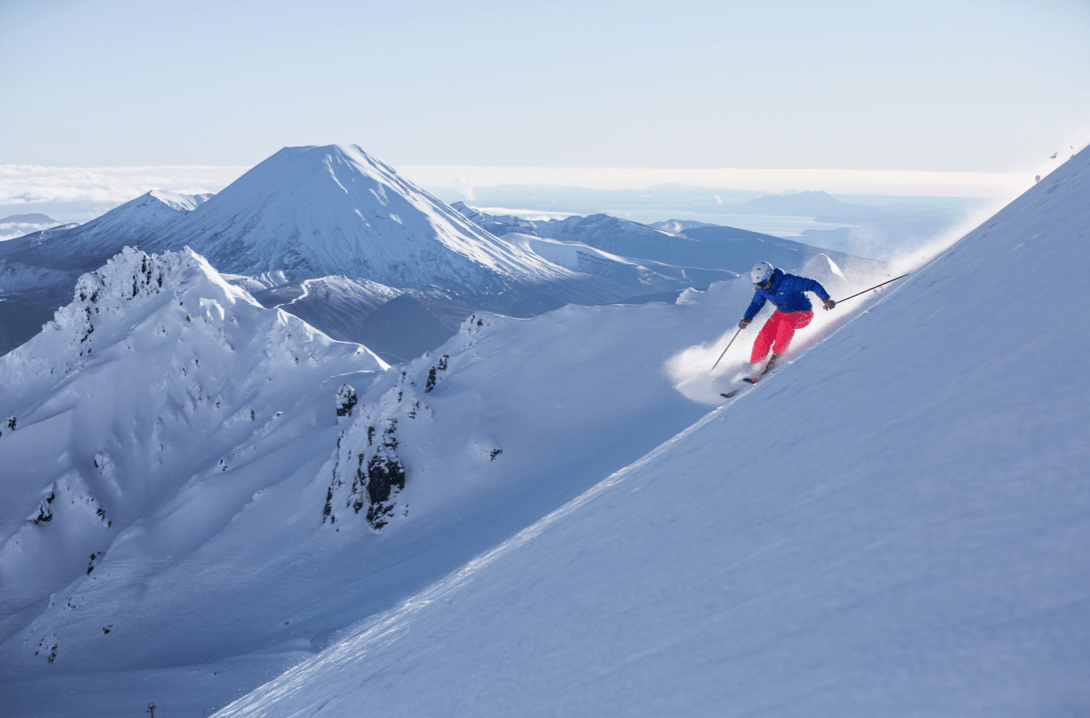 Ski Mt. Ruapehu