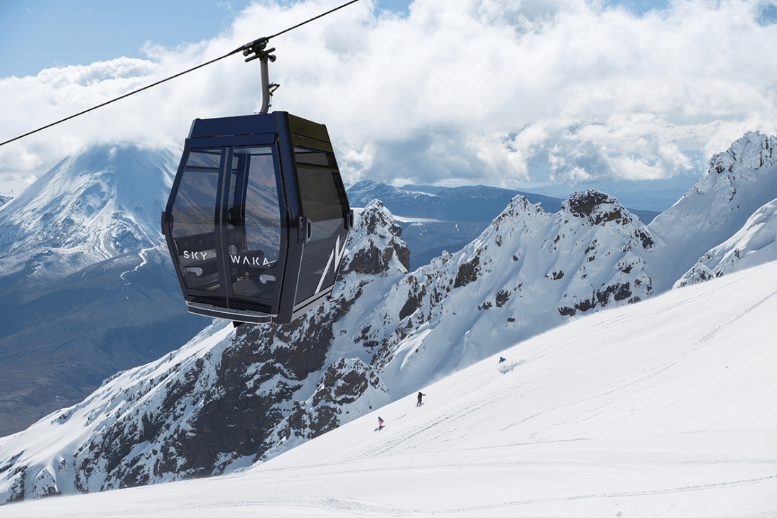 Mt. Ruapehu Sky Waka, New Zealand, 