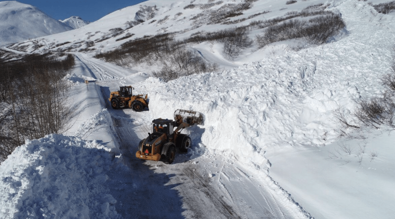 Clearing Hatcher Pass