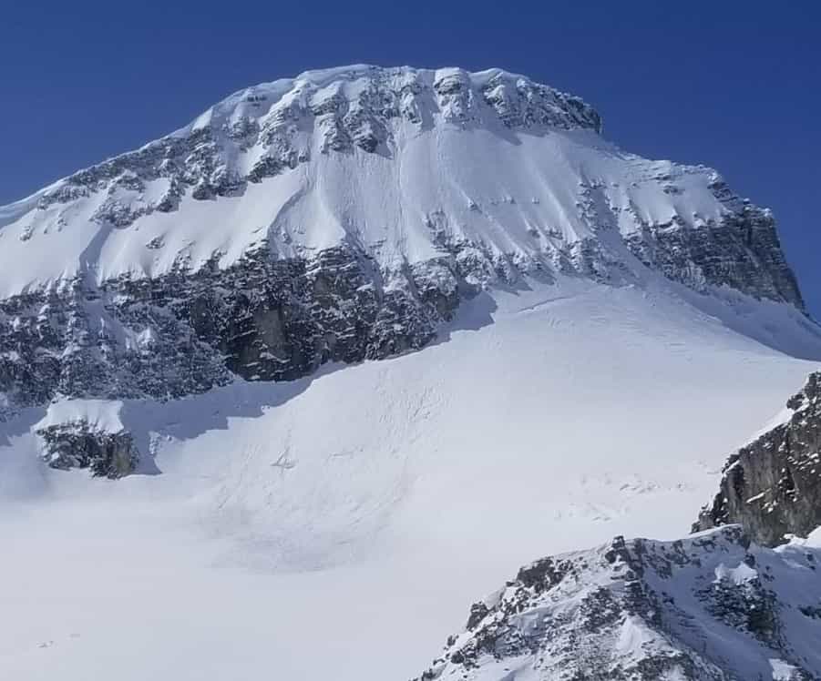 Parks Canada, avalanche, cornice,