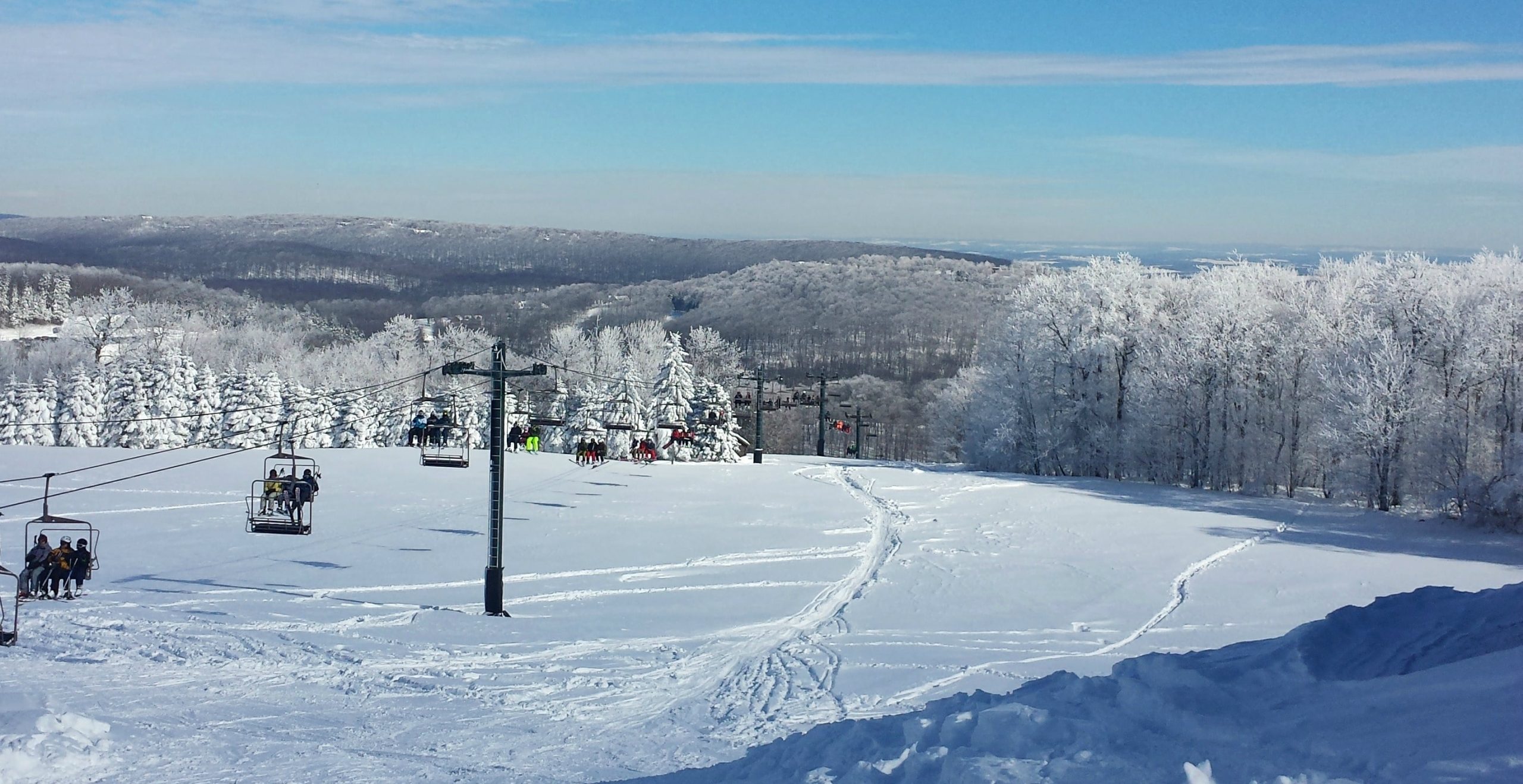 Powder Bluebird day Seven Springs