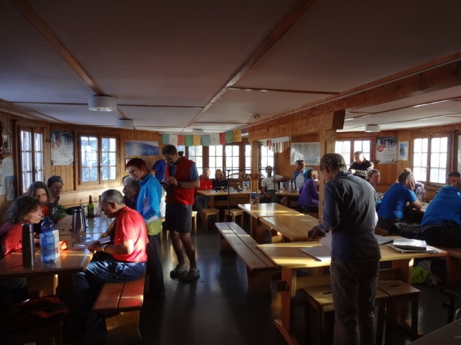 in the Bertolhütte