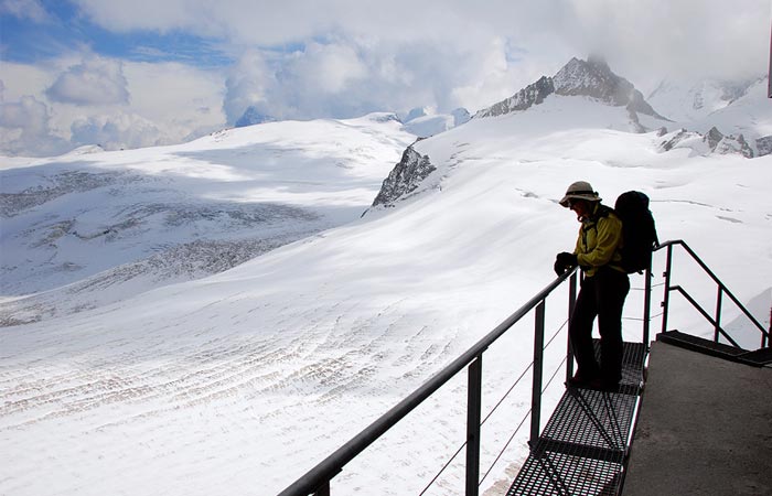 View from the Bertolhütte