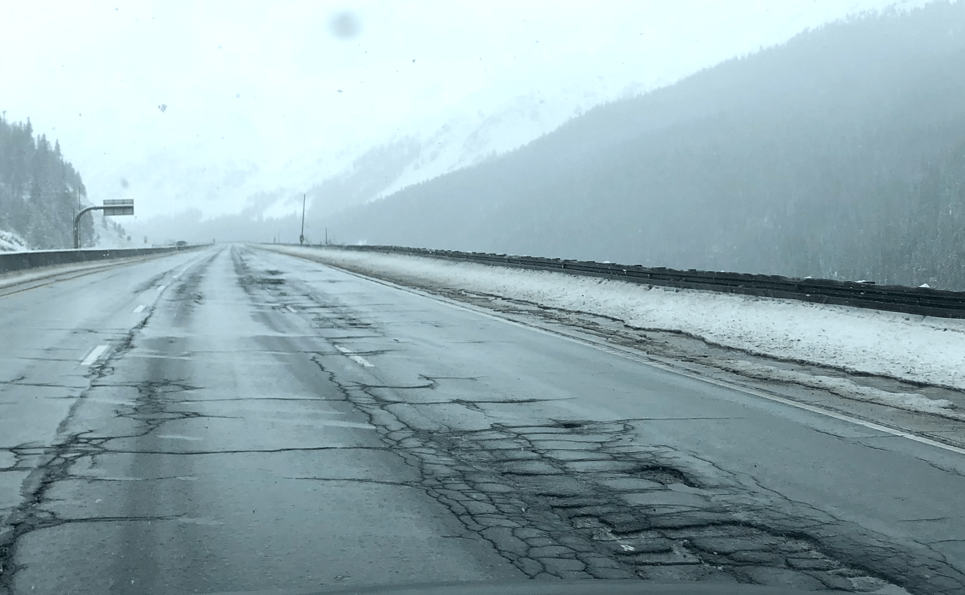 Colorado Roads Potholes