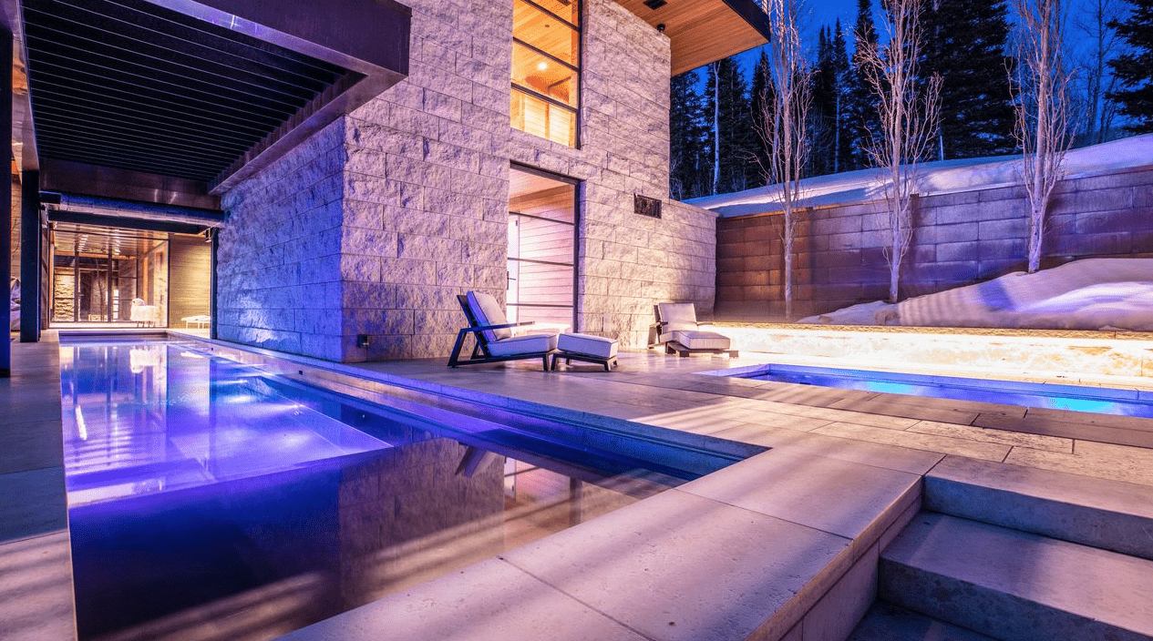 Park City luxury pool