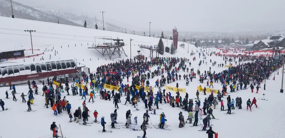 crowd flow, skier visits,
