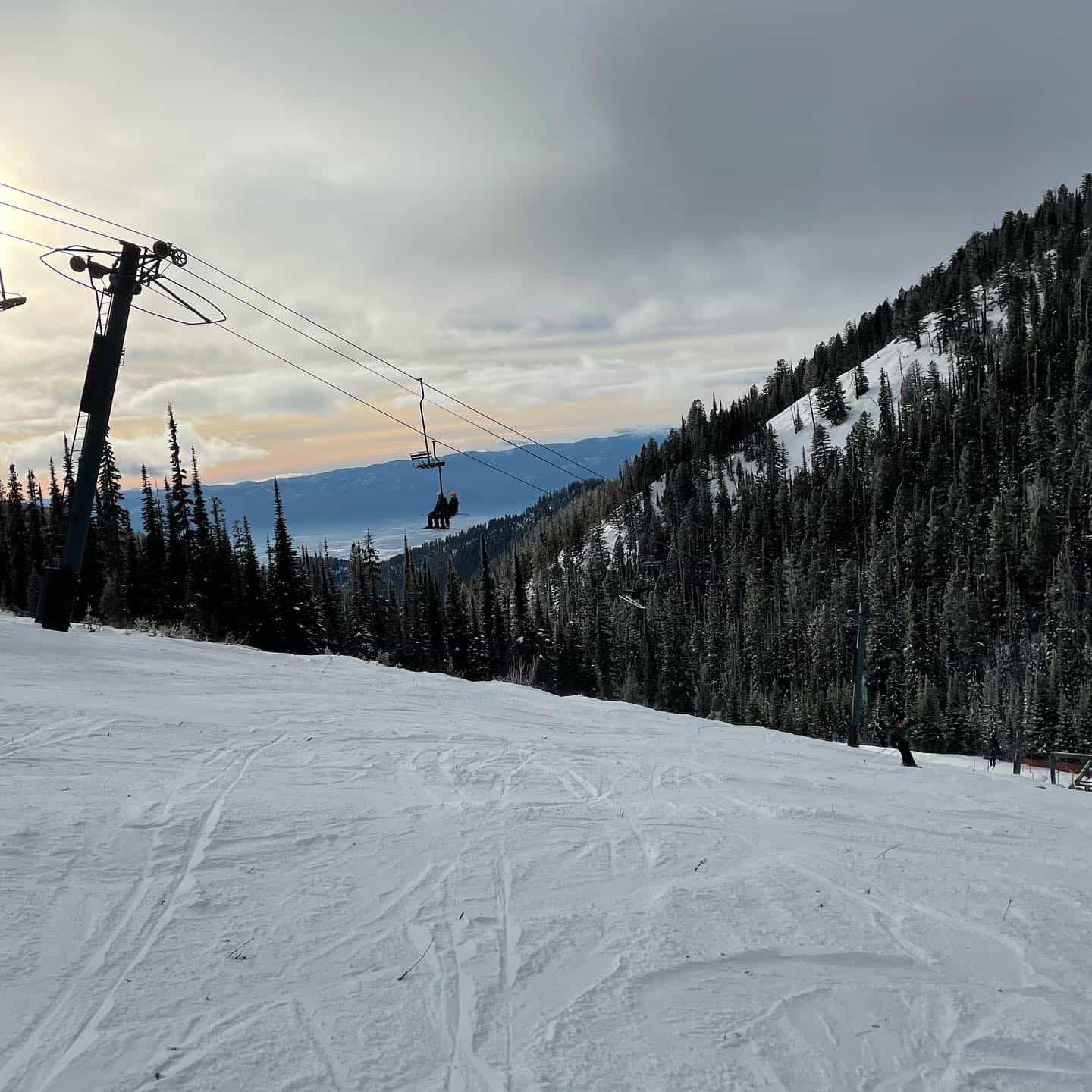 Montana Snowbowl, steepest chairlift, 