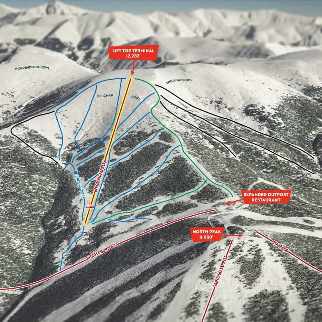 Keystone Resort Map