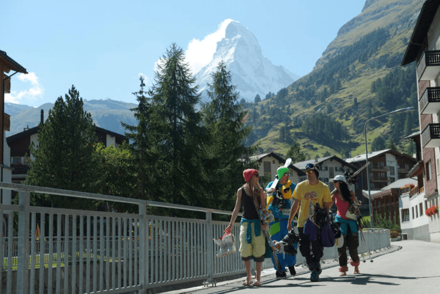 summer in Zermatt, Switzerland