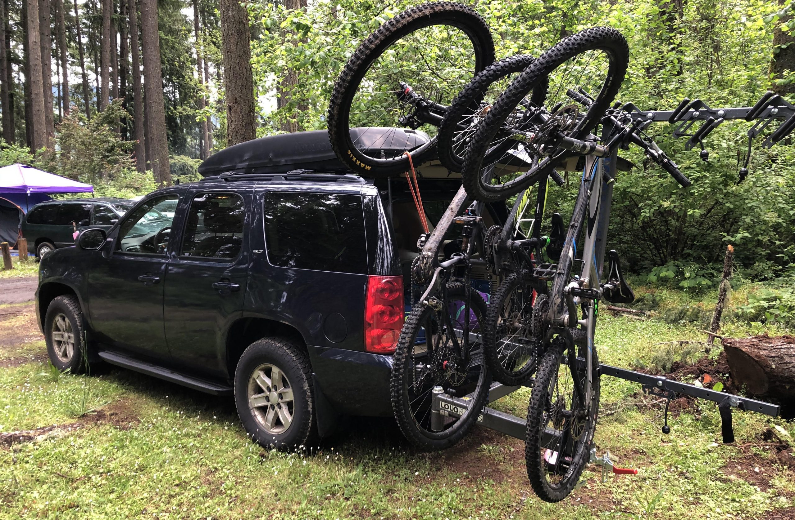 Lolo Racks 4 Bike Rack with Foot Activated Tilt