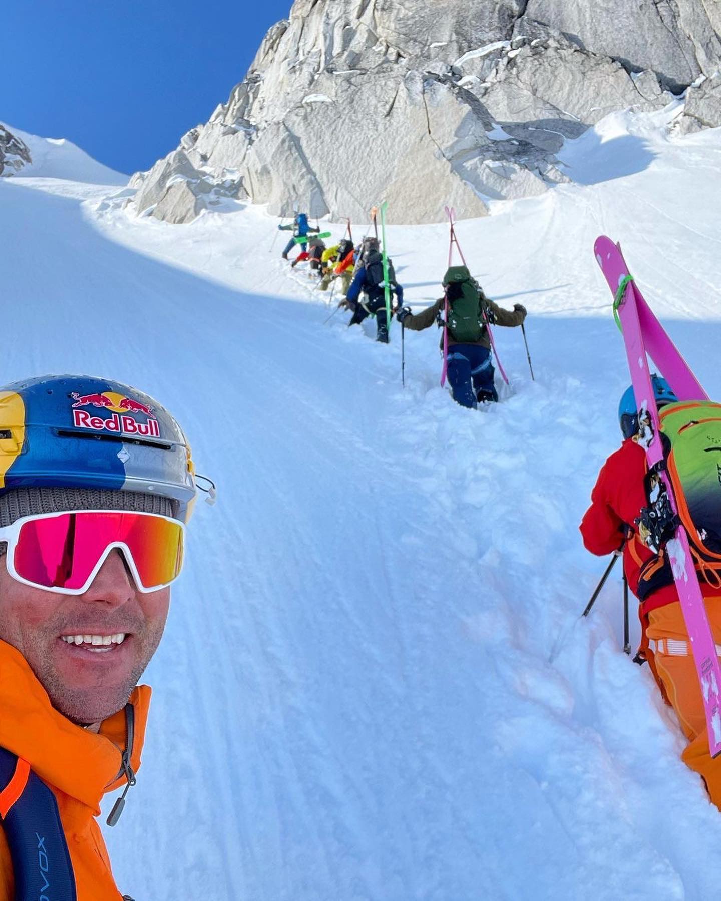 climbing in Denali 