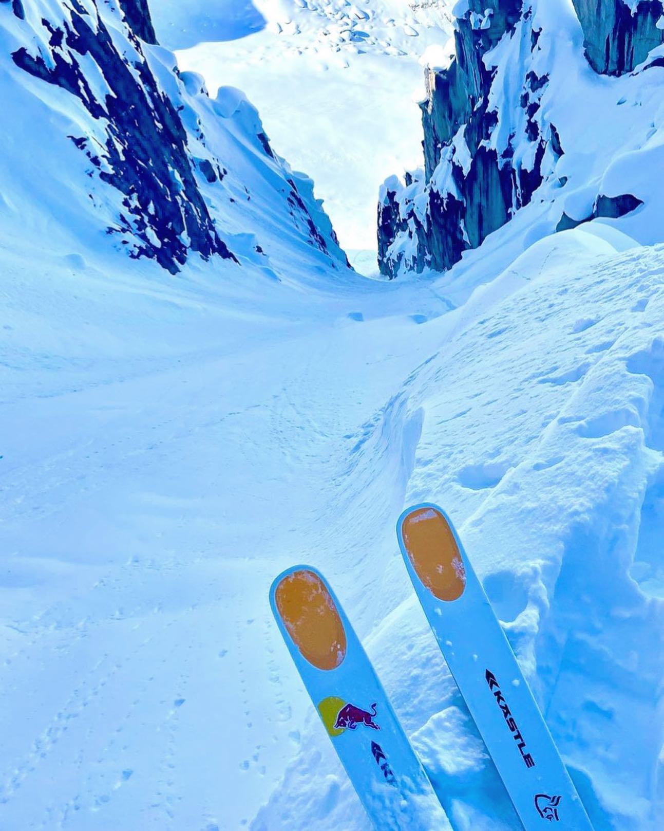 skiing in Denali