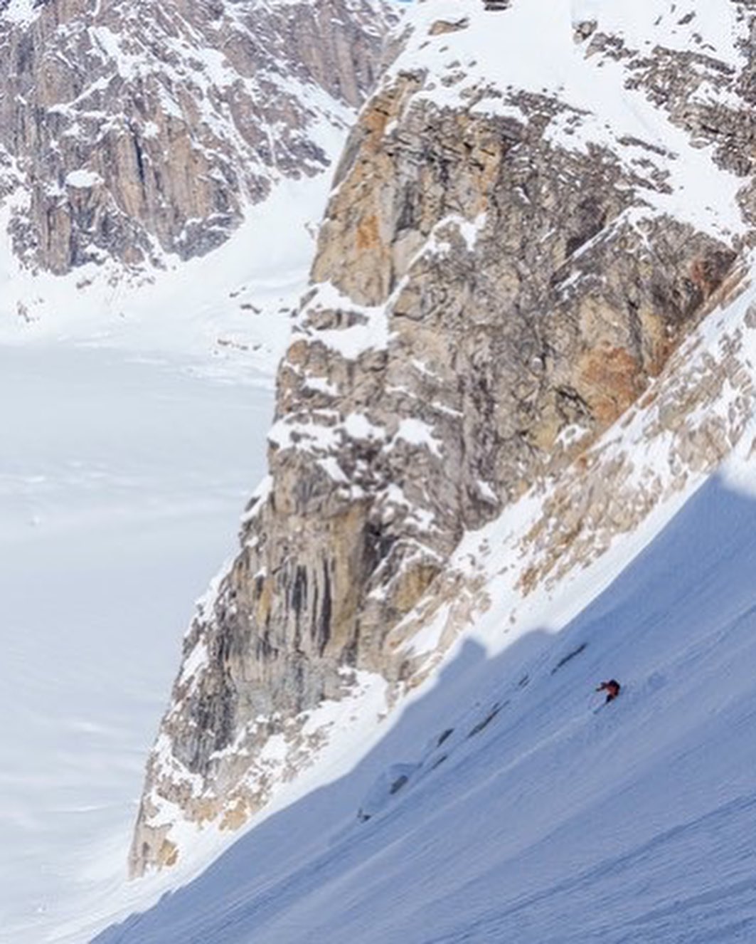 Descending in Denali park