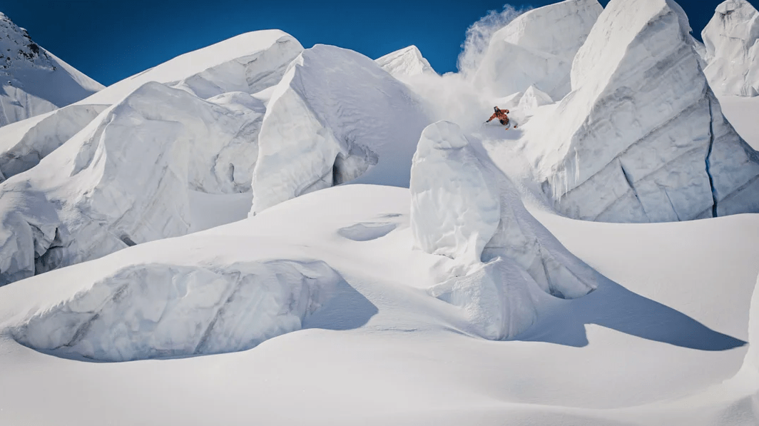 Markus Eder's skiing