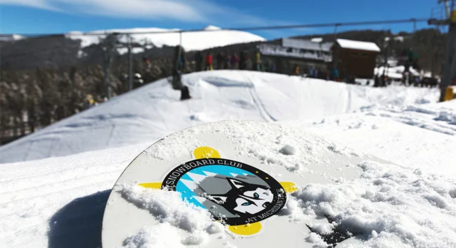 snowboard sticker