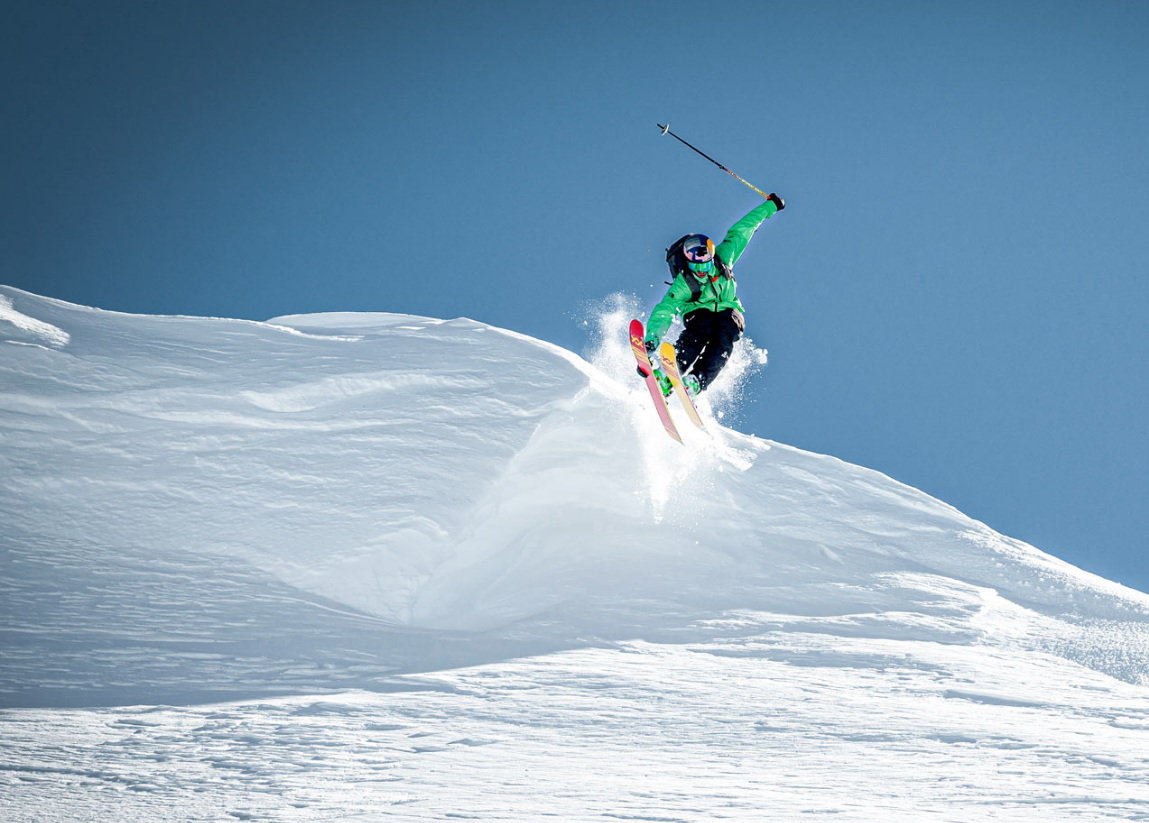 Markus Eder free skiing