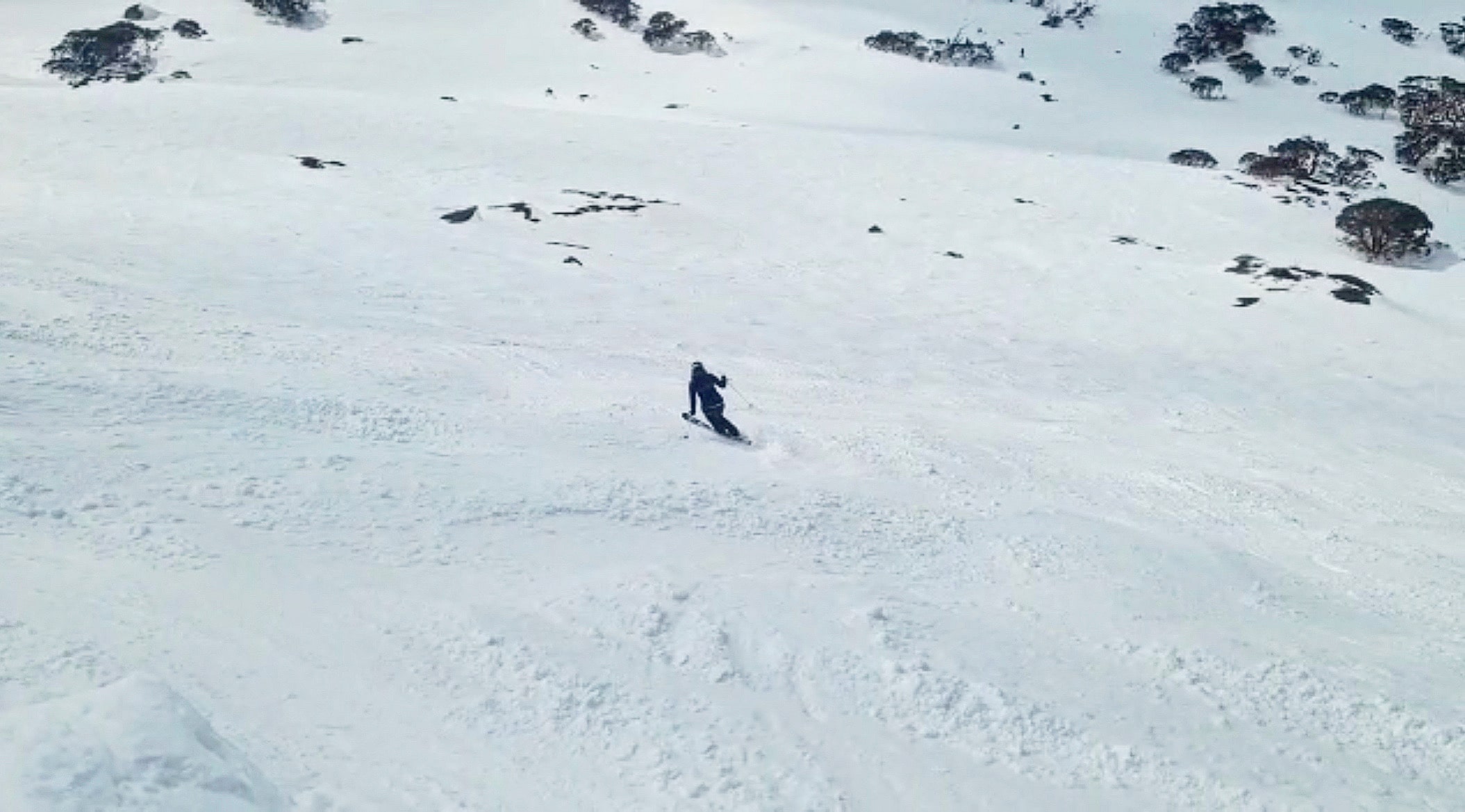Julia skiing