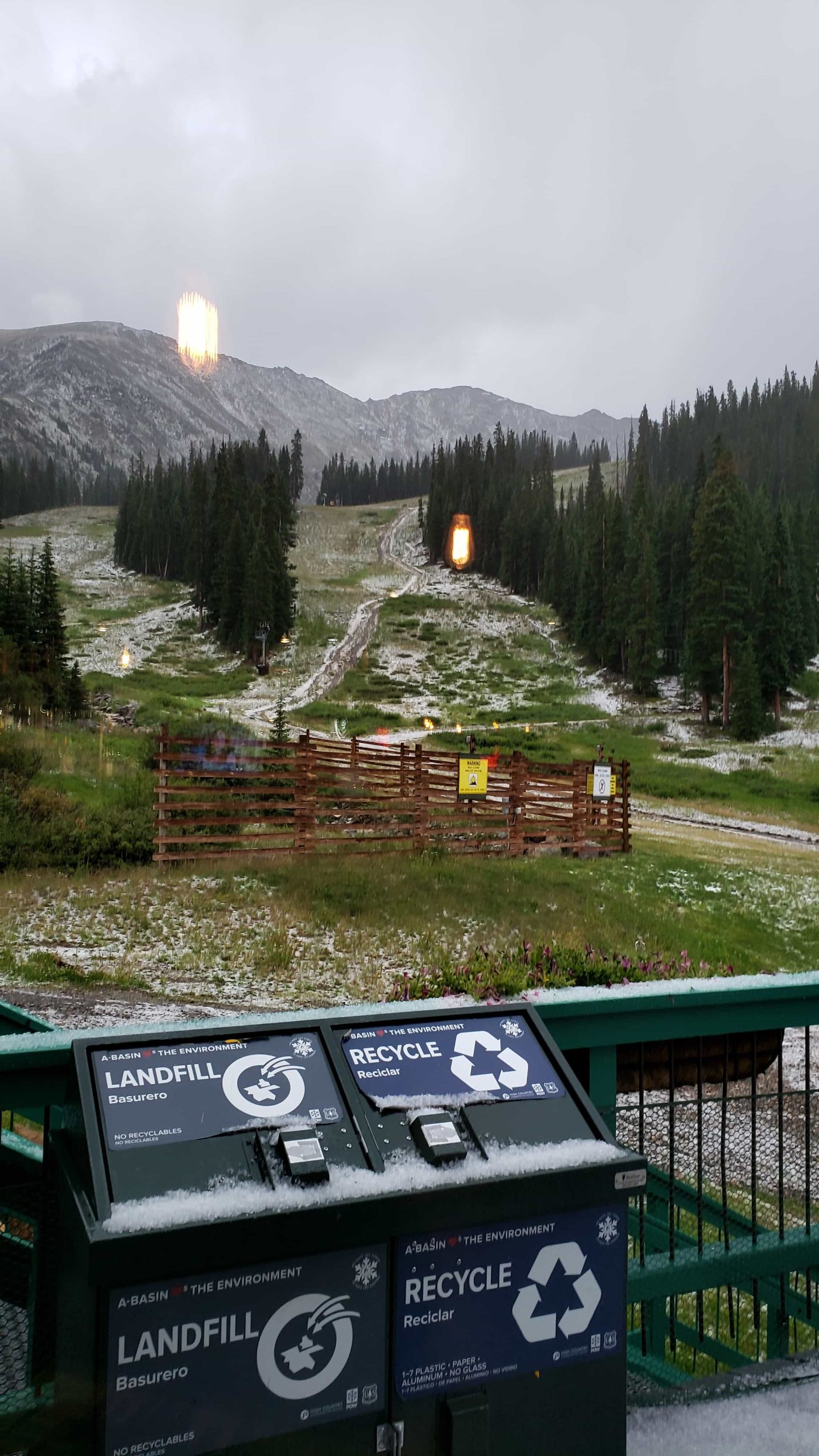 Arapahoe Basin, colorado, first snow