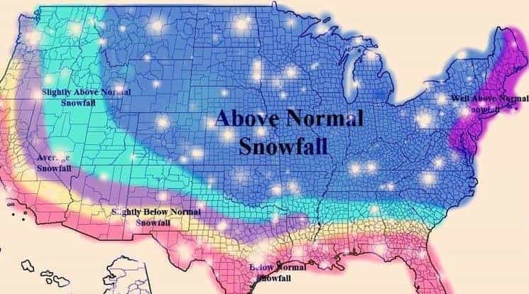 Winter 2022/23 Snow Forecast: Here's Your First Look at What Next Winter  Might Hold - SnowBrains