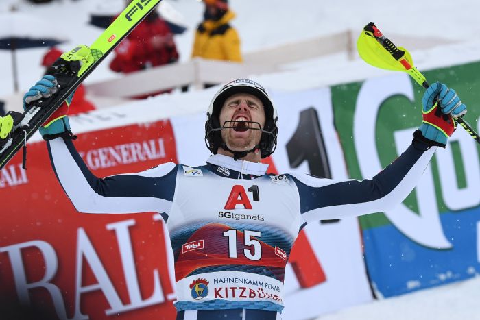 Dave Ryding at Kitzbühel