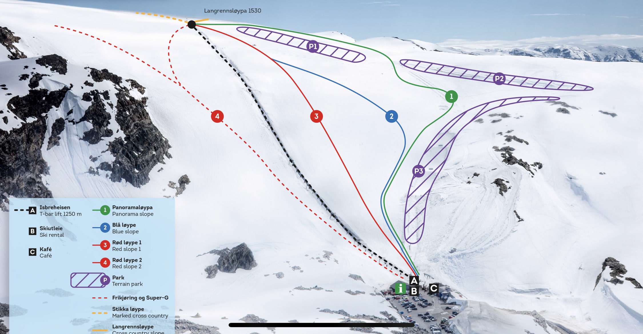 Fonna Resort Map