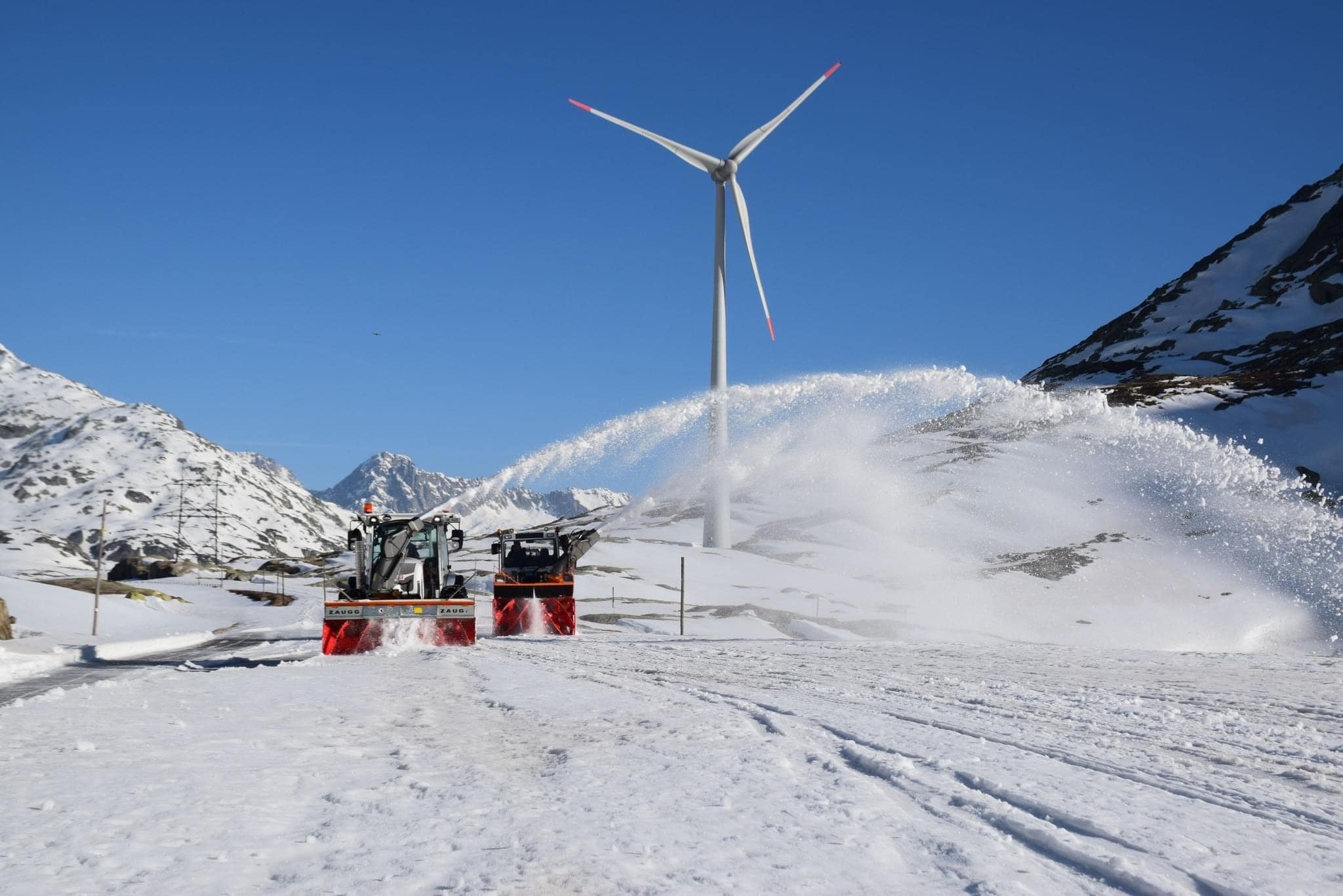 Wind power in Andermatt