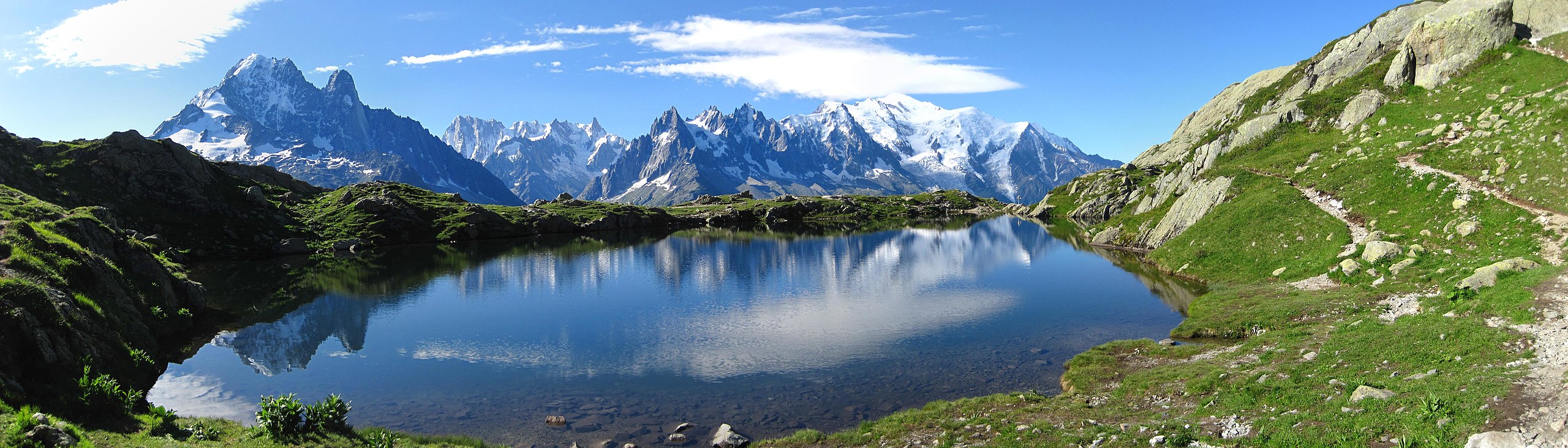 Summer heatwave in European Alps