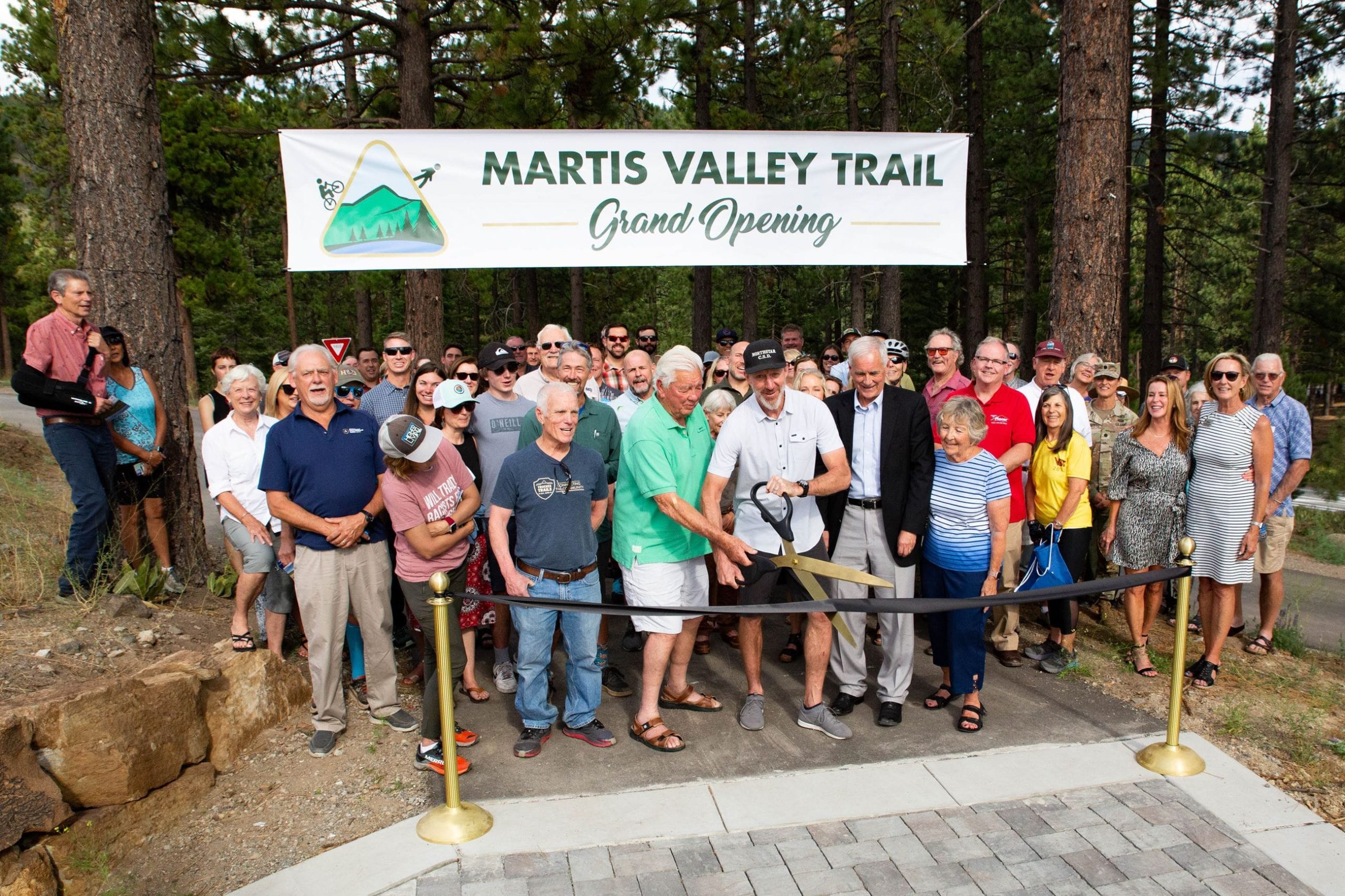 Ribbon cutting ceremony to celebrate completion of Martis Valley segment of Resort Triangle Trail
