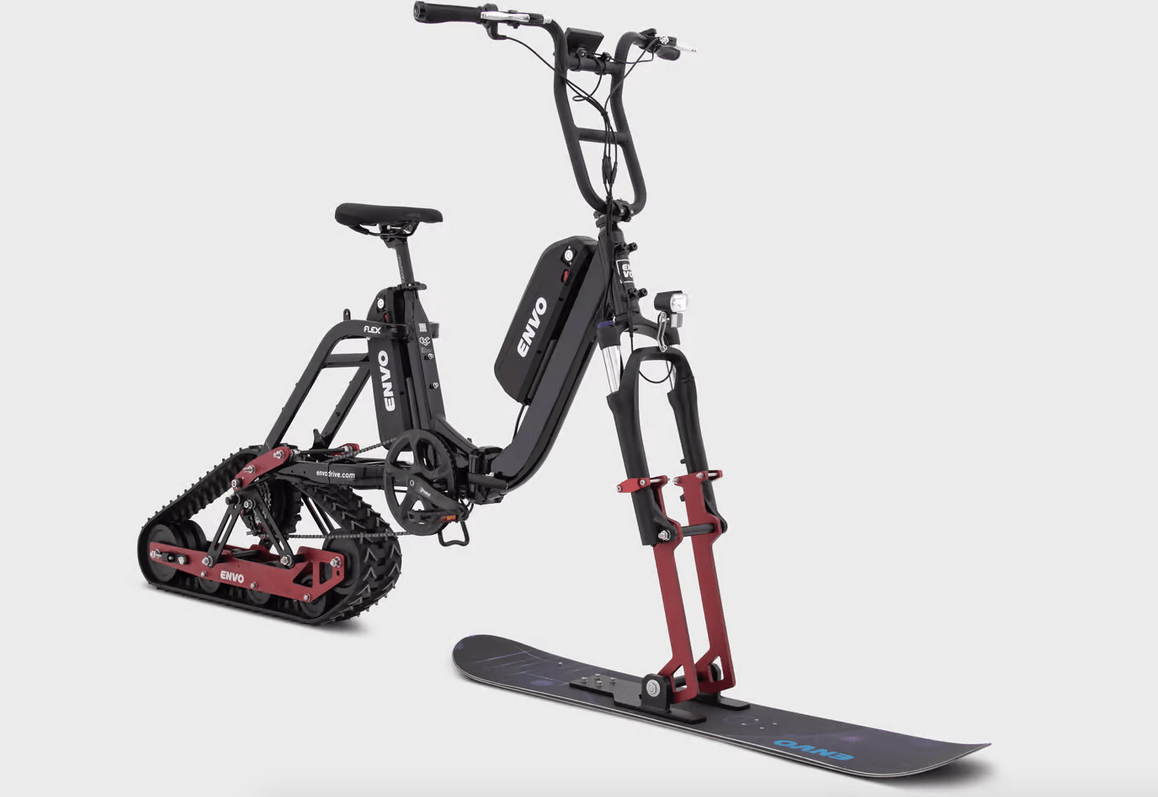 The new Flex Snowbike by Envo. 