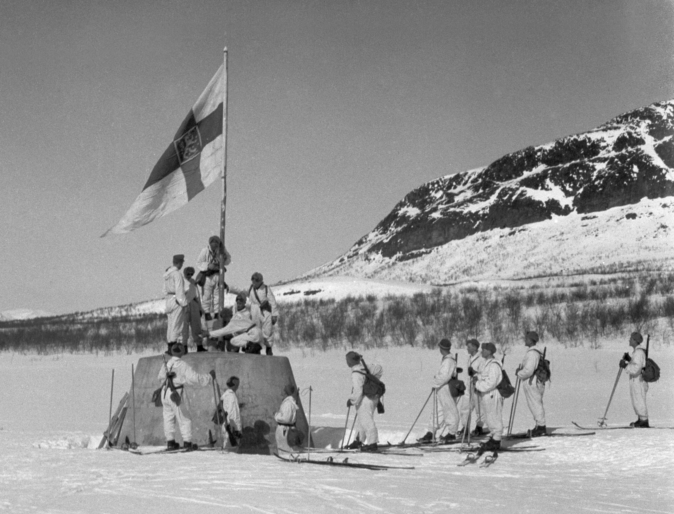 Finland Ski Troops WWII 
