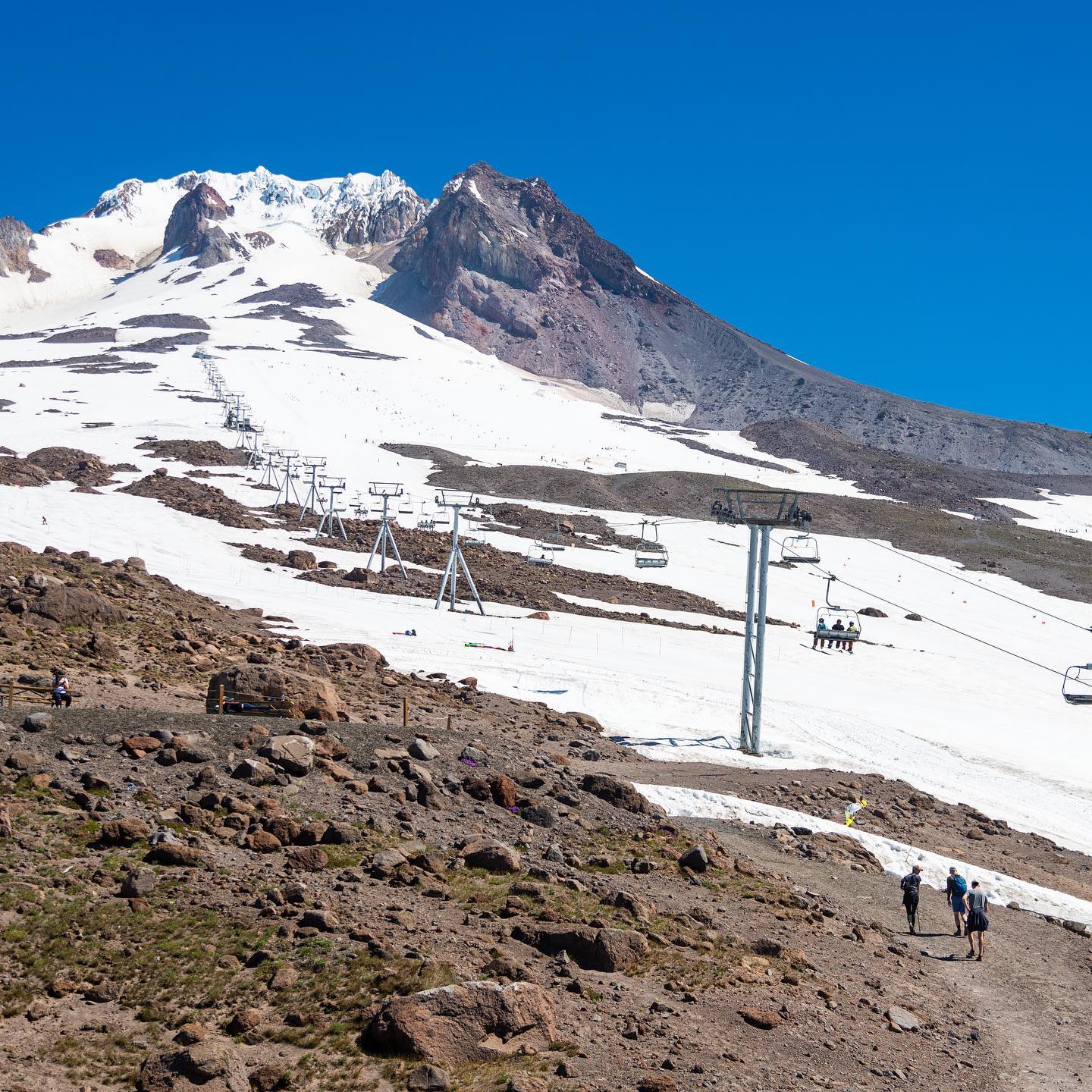 timberline lodge, Oregon, palmer snowfield