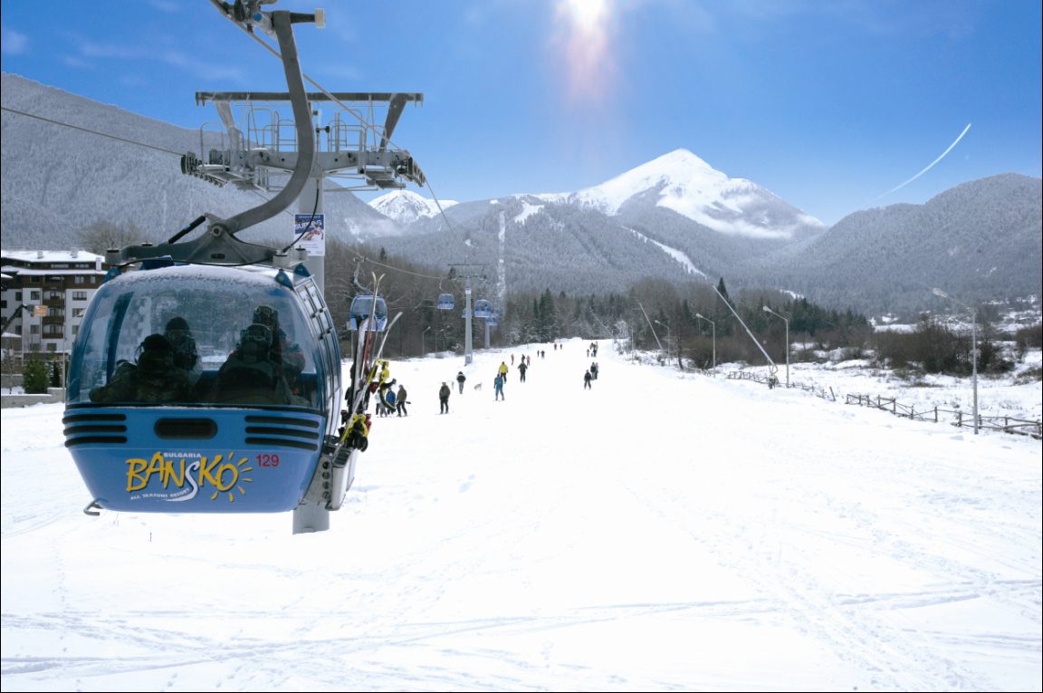 Banski Ski Resort, Bulgaria.