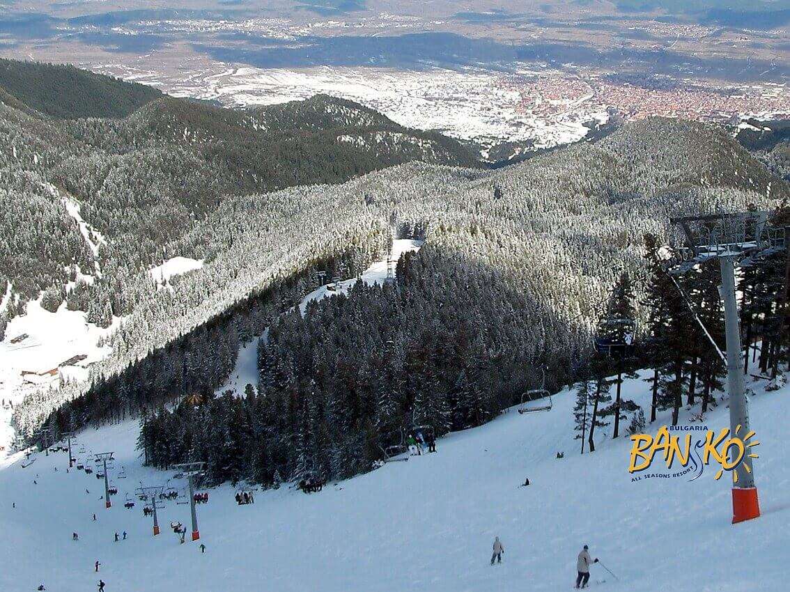 Banski Ski Resort, Bulgaria. 