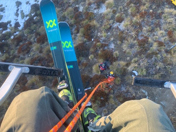 Chairlift rescue