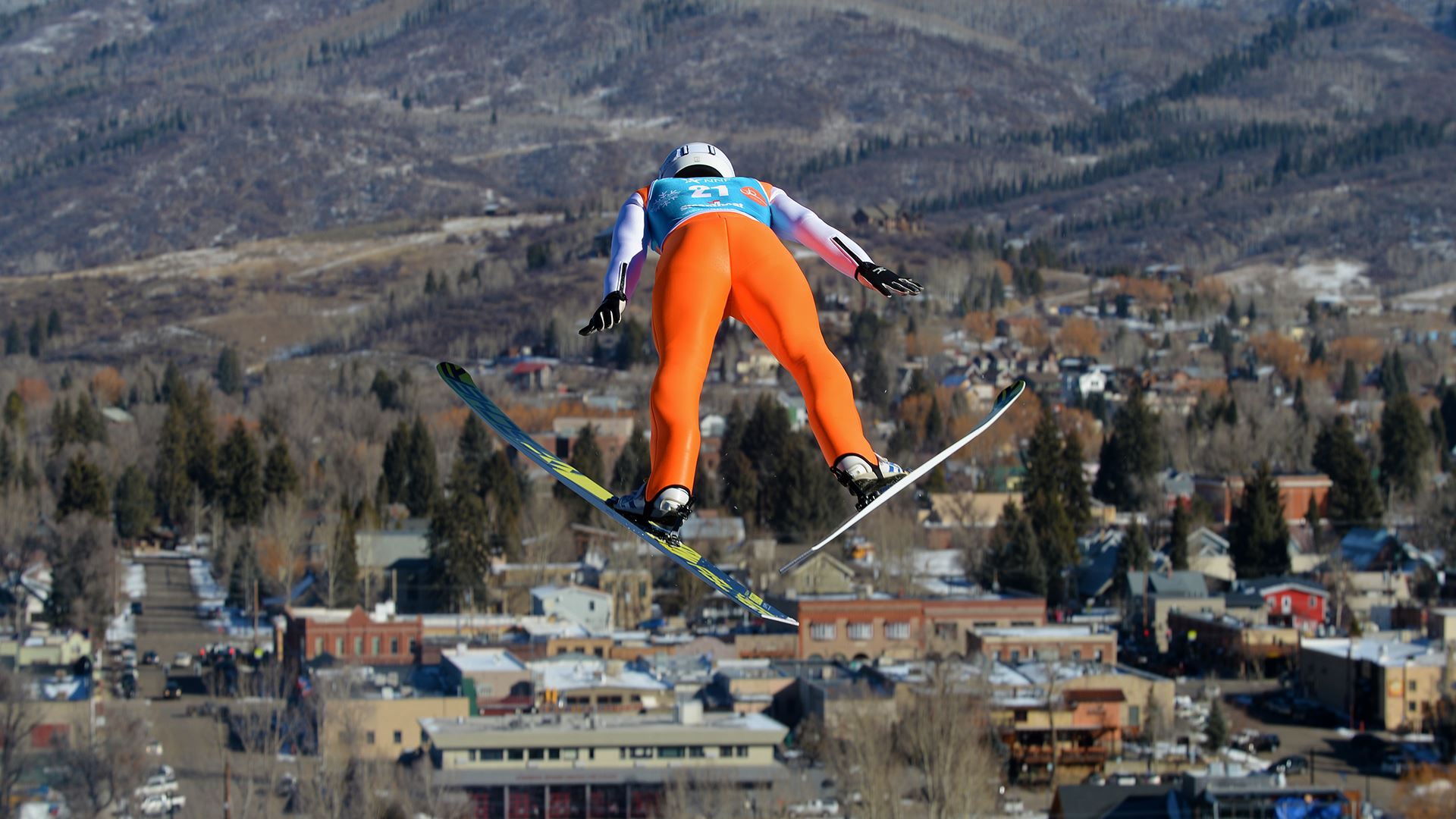 Howelsen HIll ski jumping.
