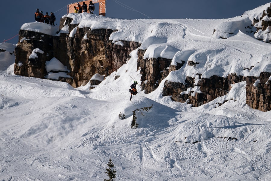 Ross Tester going for a ride in Kicking Horse, British Columbia, 2022.