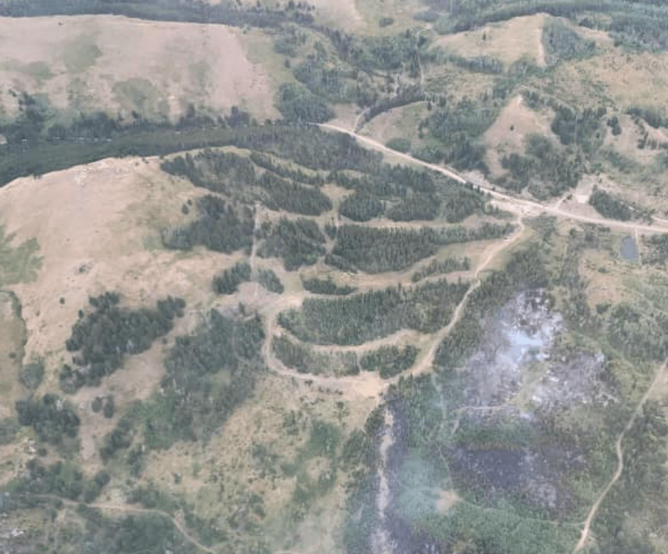 Mt. Baldy Havre, MT Fire