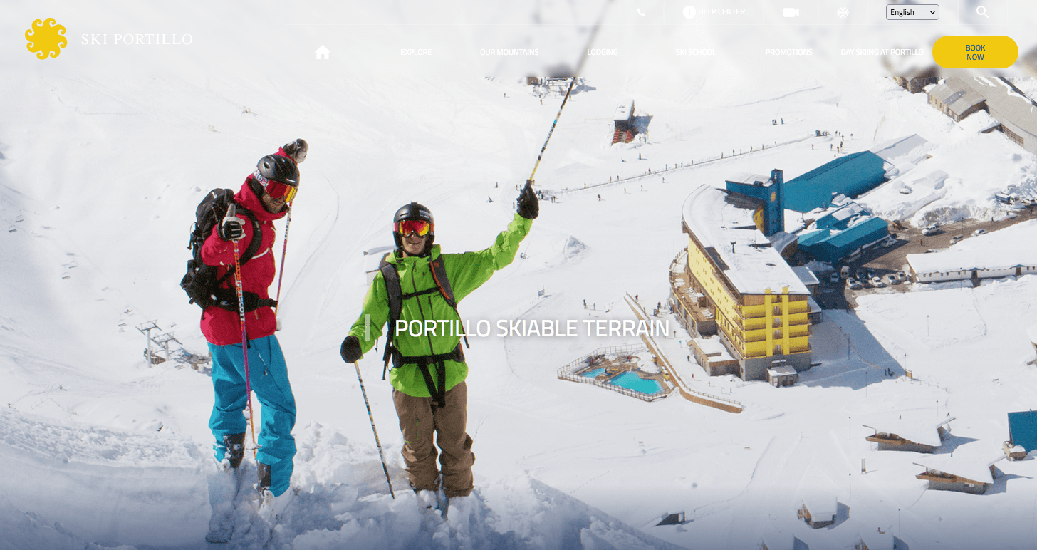 Ski Portillo with friends. 