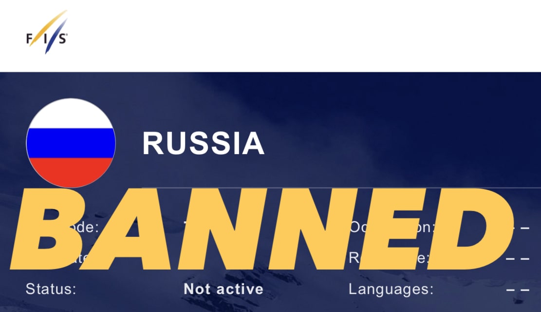 Russia FIS Ban