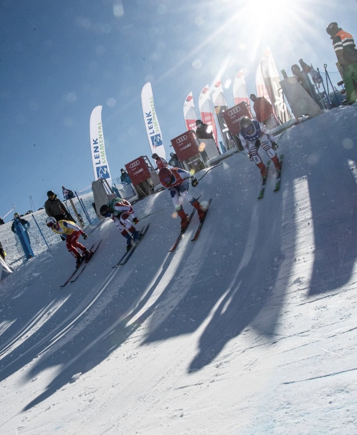 Ski Cross Race start