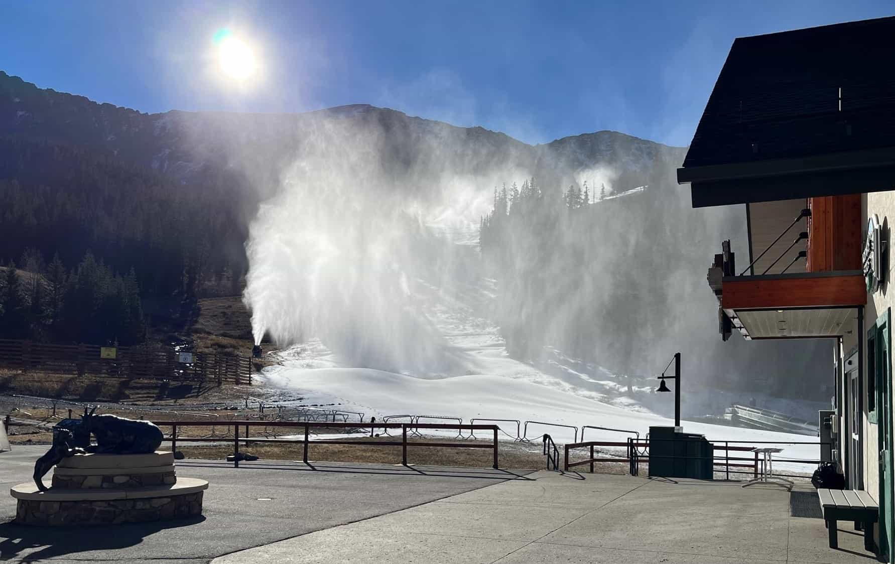 Arapahoe Basin, colorado, opening day