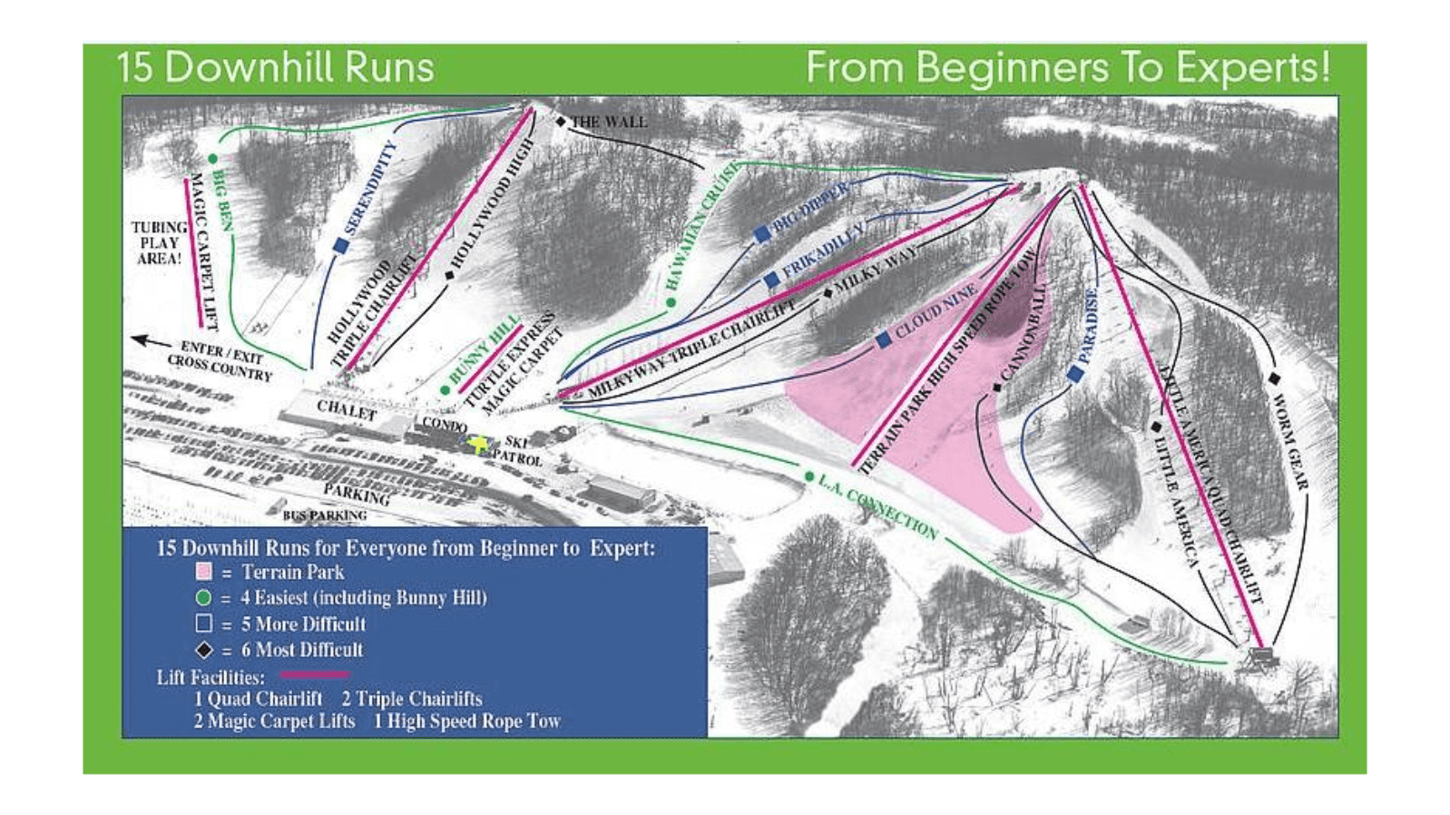 andes tower hills, trail map, Minnesota, race to open