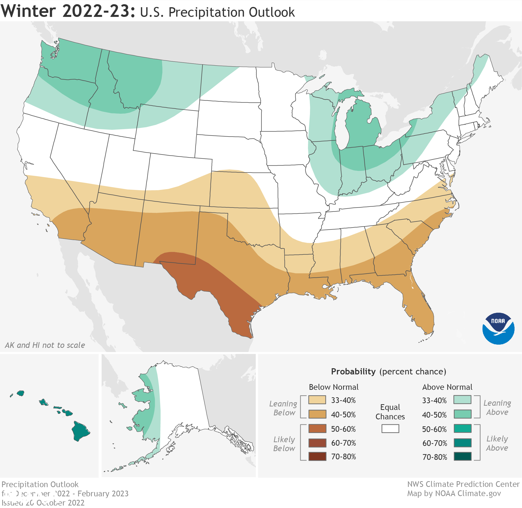 winter outlook, NOAA