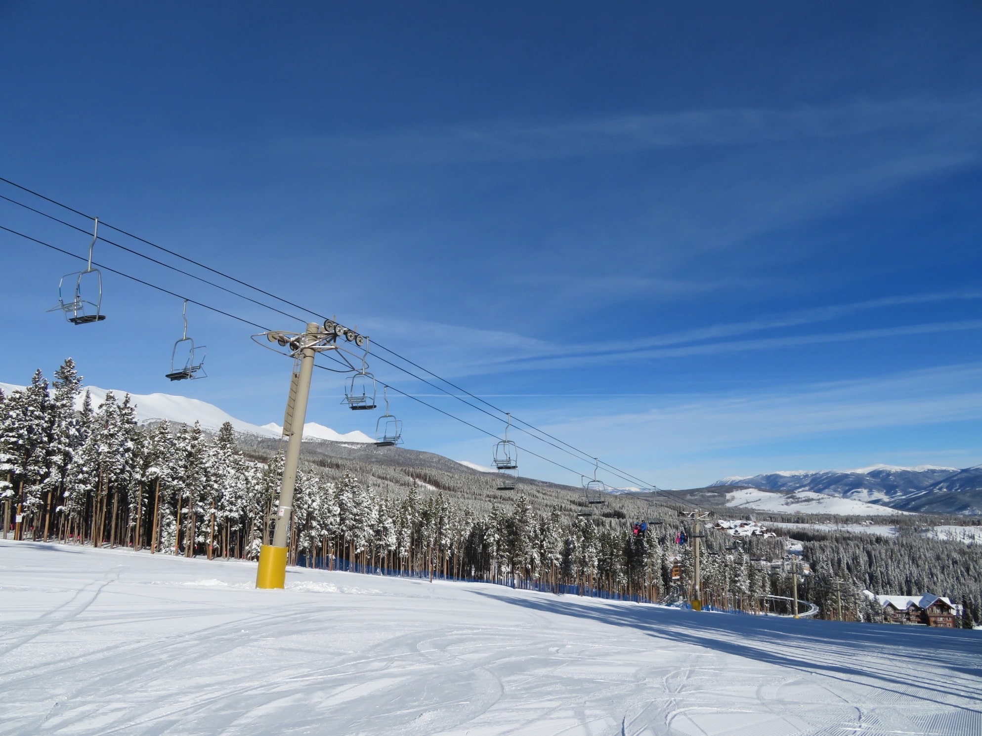 double chairs from Rip's Ride on Peak 8 are up for auction