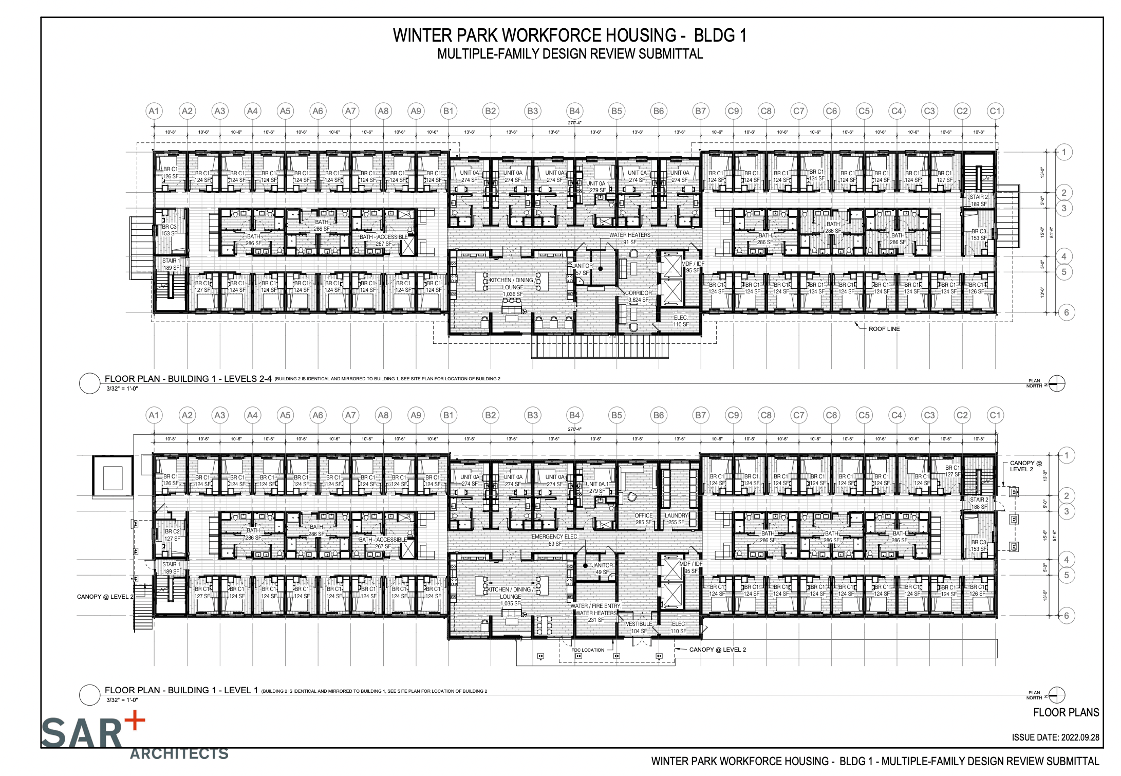 Workforce Housing Layout, Winter Park Workforce Housing