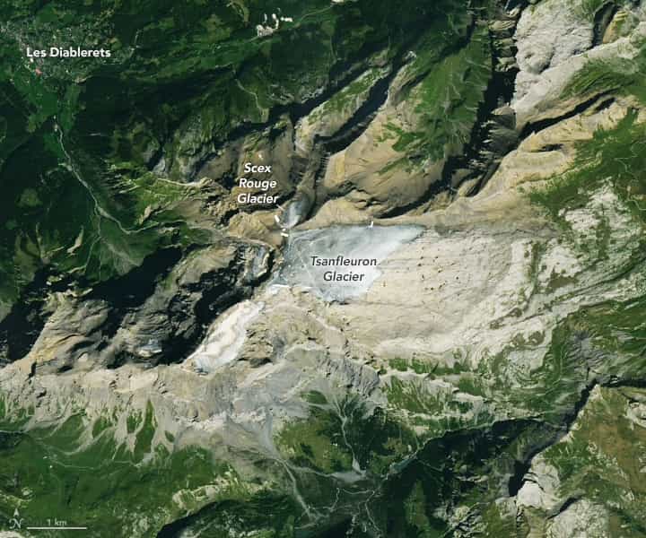 swiss glaciers,