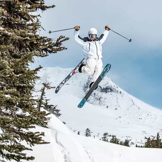 Jump for joy! Credit: Timberline Lodge