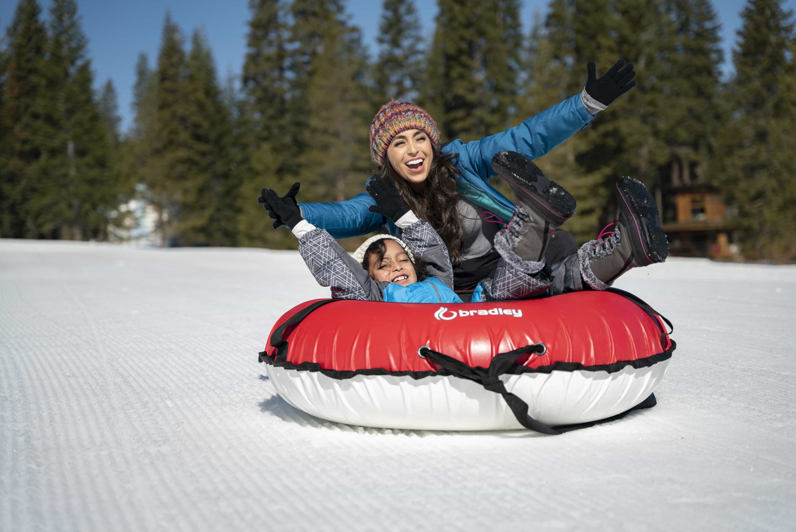 sugar bowl resort, california, tubing, sugar rush