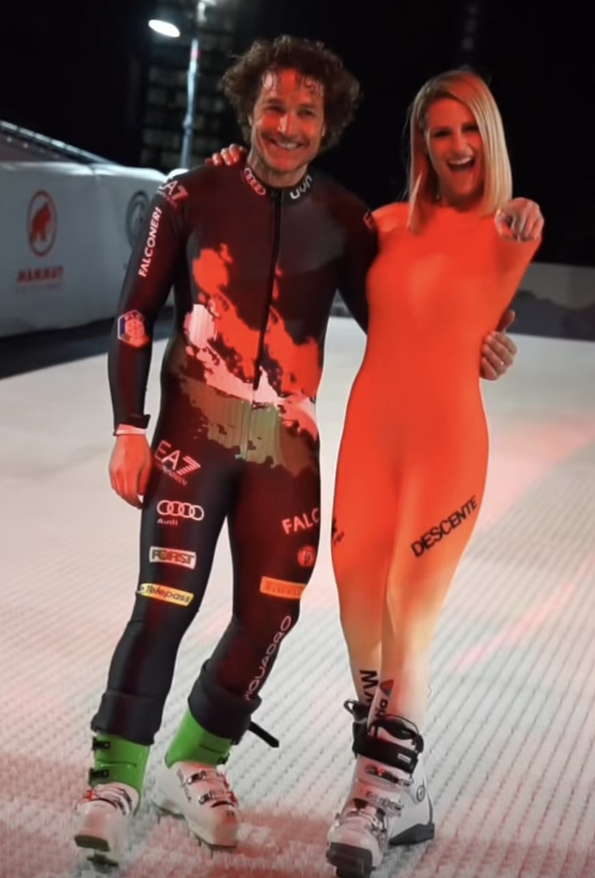 Michelle Hunziker, Giorgio Rocca