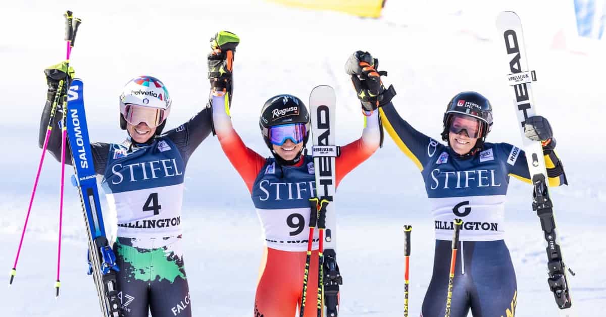 Massive Crowd Cheers Fastest Female Alpine Ski Racers in the World at ...